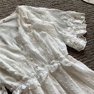 Boutique white dress